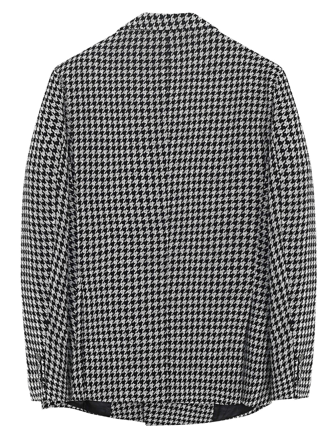 Men's Double-Breasted Houndstooth Blazer
