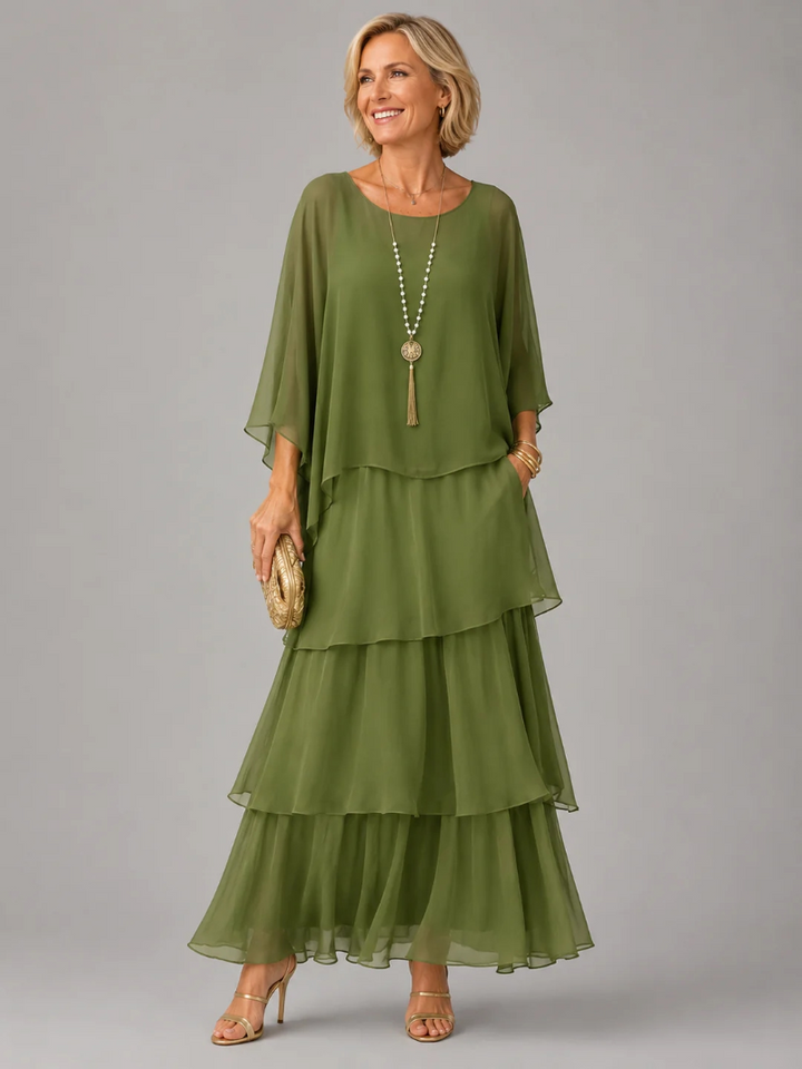 Elegant Flowing Women's Maxi Dress