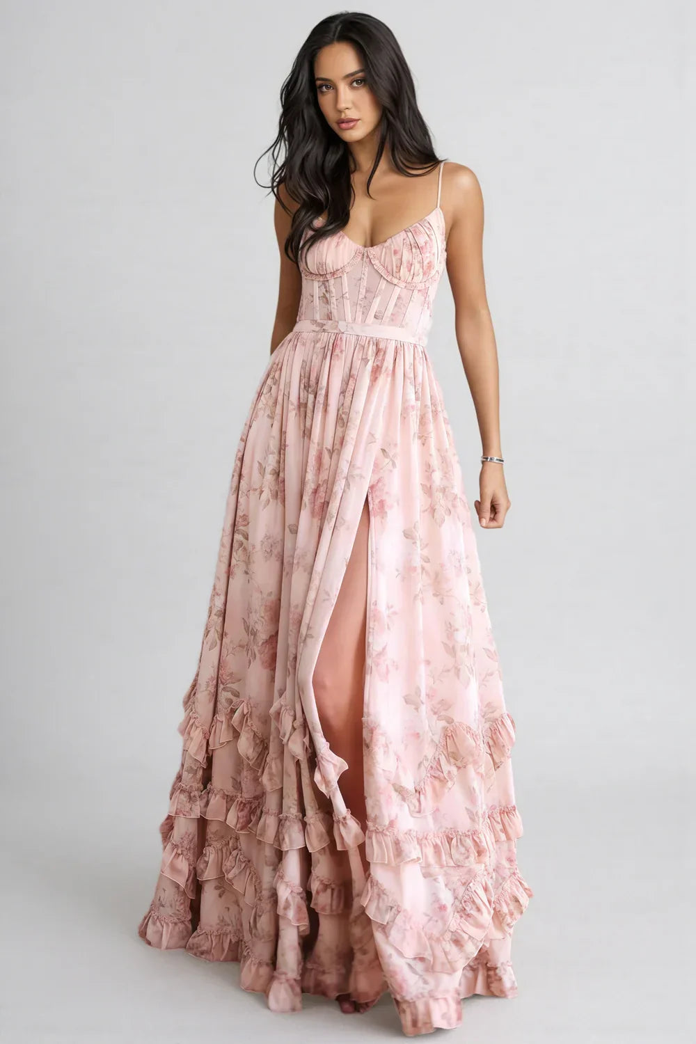 Elegant Flowing Women's Summer Dress