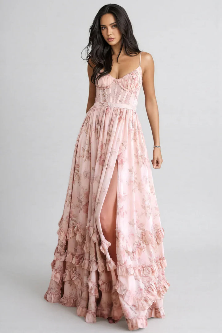 Elegant Flowing Women's Summer Dress