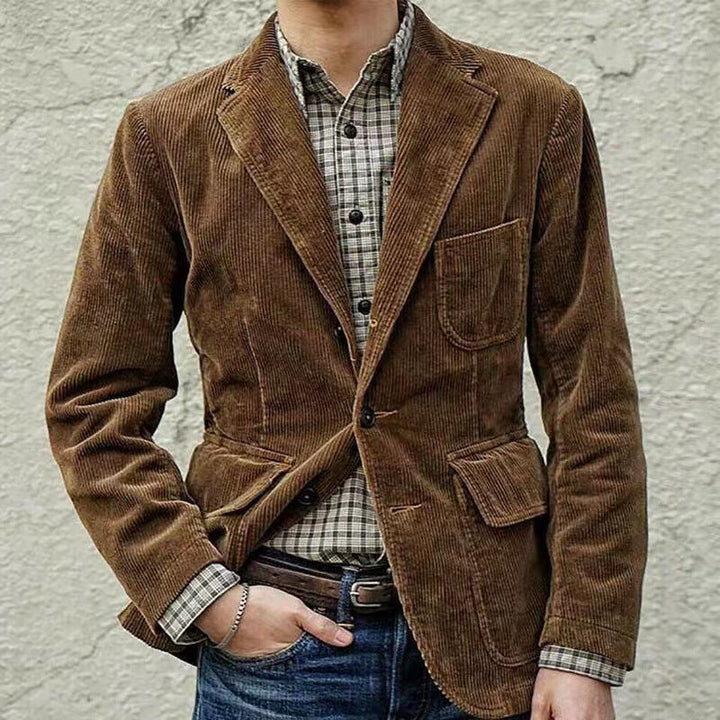 Elegant Men's Blazer and Vest Set