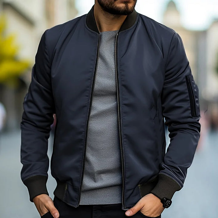 Classic Men's Bomber Jacket - Pilot Style with a Modern Fit