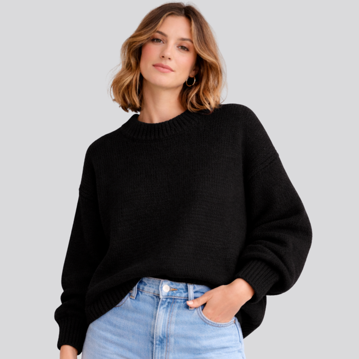 Soft Oversized Women's Merino Wool Sweater