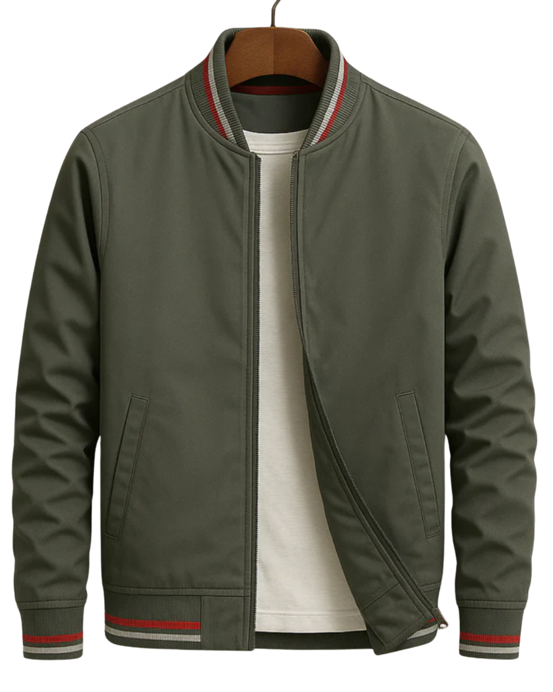 Elegant Men's Bomber Jacket