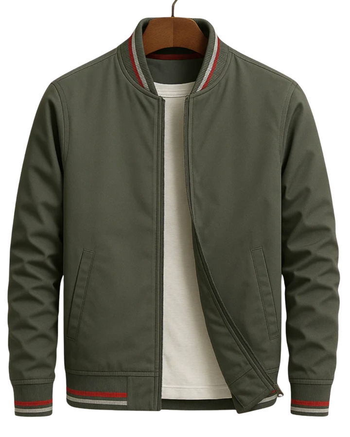 Elegant Men's Bomber Jacket