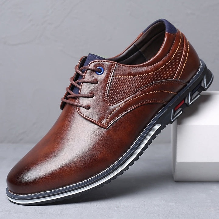 Orthopedic Business Men's Lace-Up Shoes