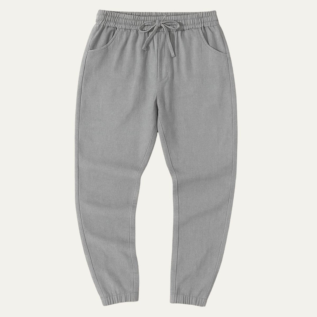Lightweight Breathable Men's Cotton Jogger Pants