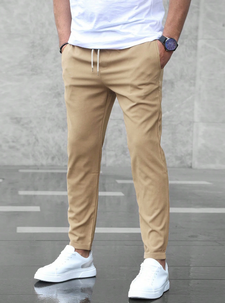 Men's Slim-Fit Stretch Casual Pants
