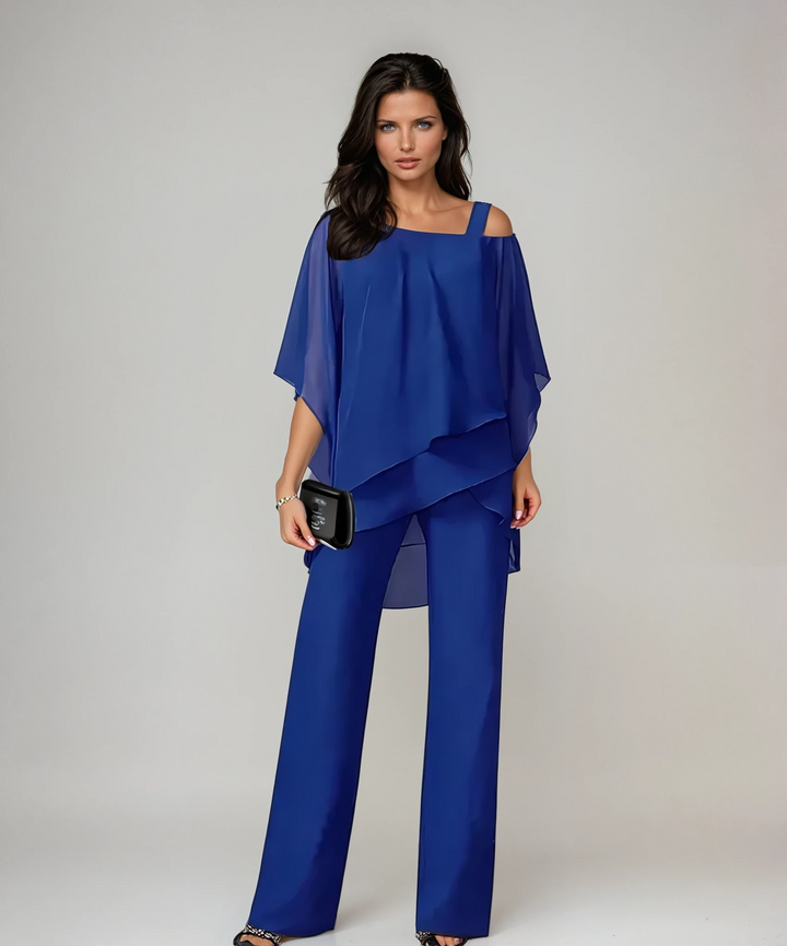 Elegant Layered Women's Two-Piece Set