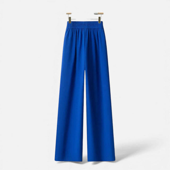 Elegant Wide-Leg High-Waist Women's Pants