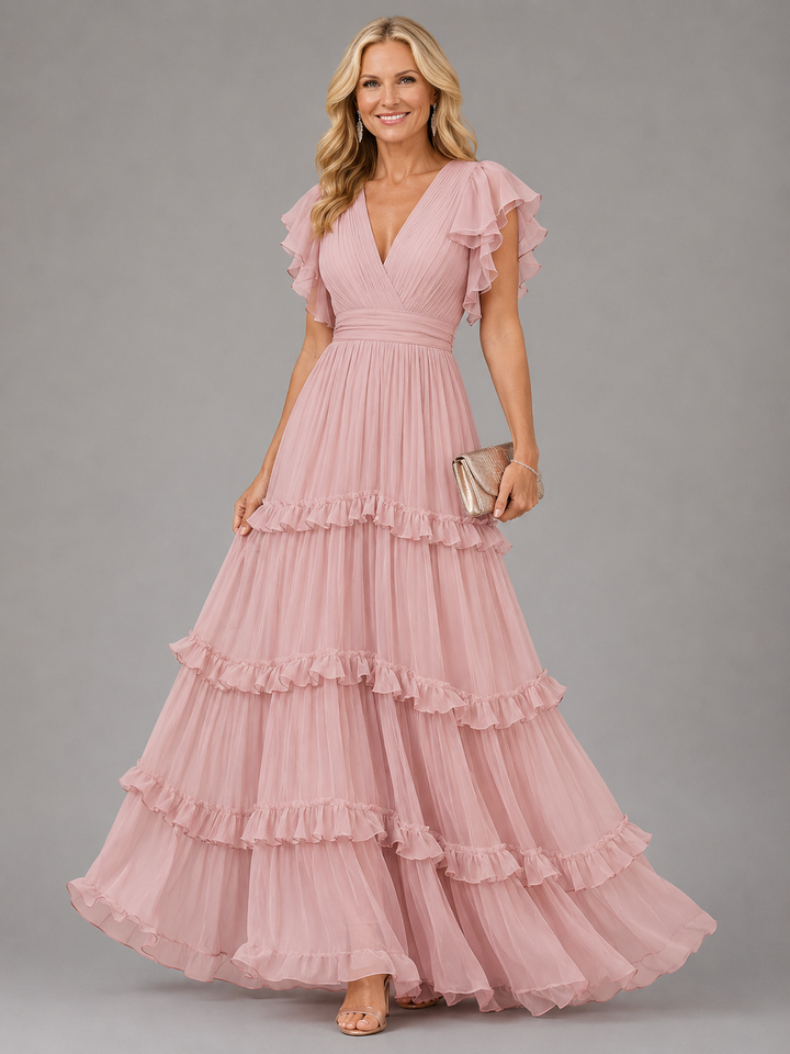 Elegant Women's Wedding Maxi Dress