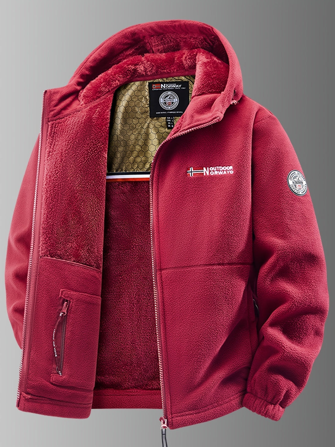Thermo-Fleece Lined Winter Jacket for Men