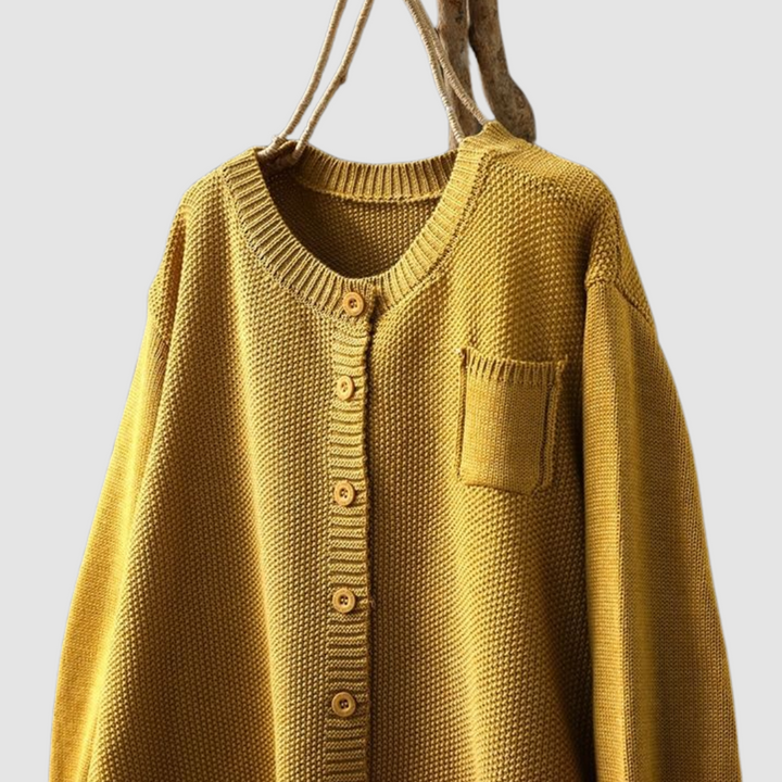 Cozy Elegant Women's Knit Cardigan