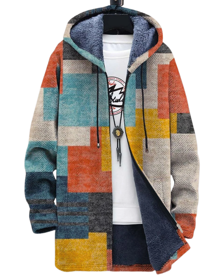 Luxurious Hand-Knitted Men's Cardigan