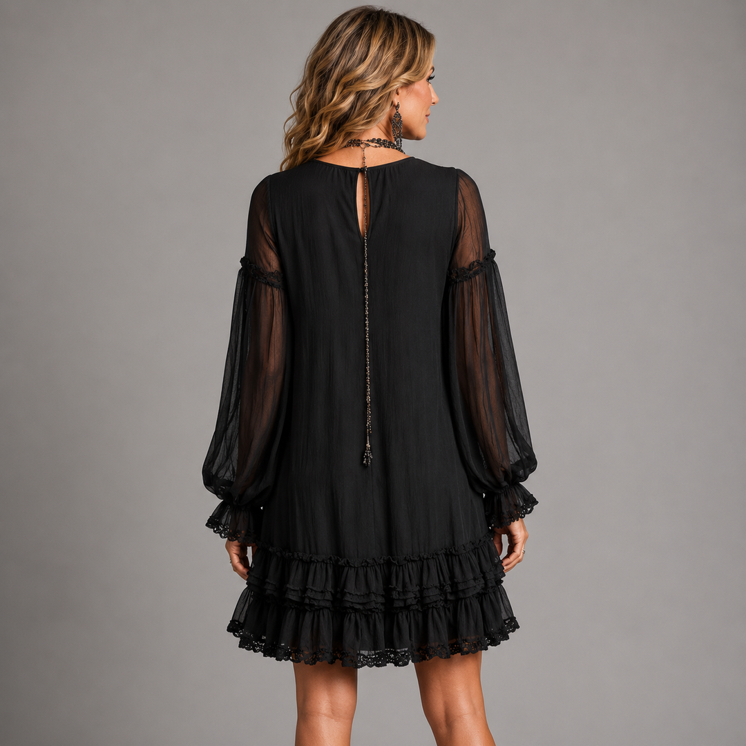 Elegant Lightweight Women's Mini Dress
