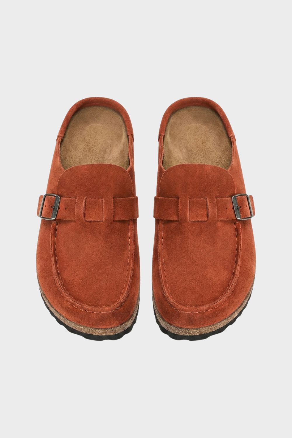 Comfortable Ergonomic Women's Clogs with Buckle