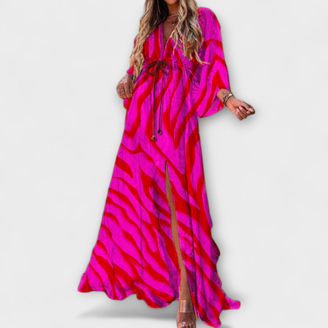Colorful Women's Dress with Vibrant Colors - Flattering Silhouette