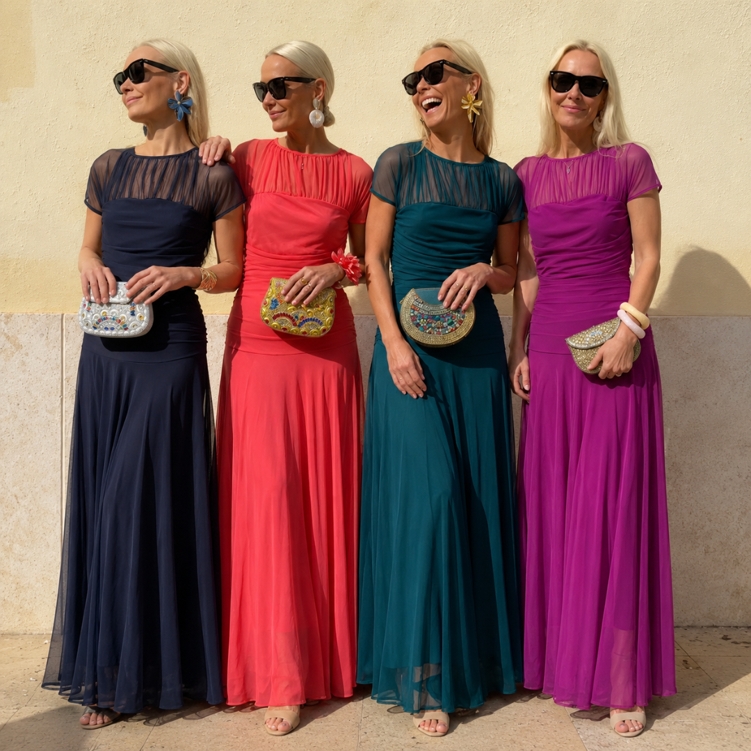 Elegant Lightweight Women's Chiffon Dress