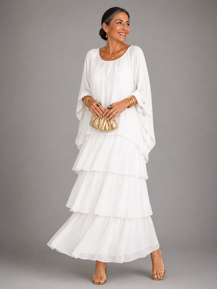 Elegant Flowing Women's Maxi Dress