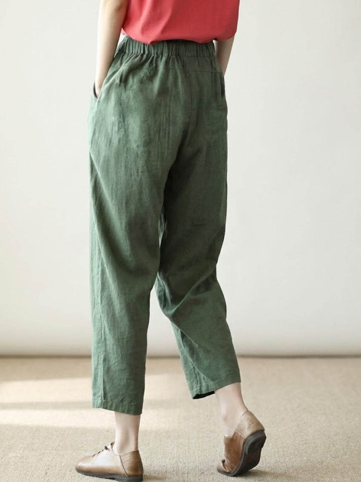 Comfortable Women Drawstring Waist Pants