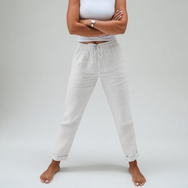Comfortable Cotton Women Relaxed Trousers