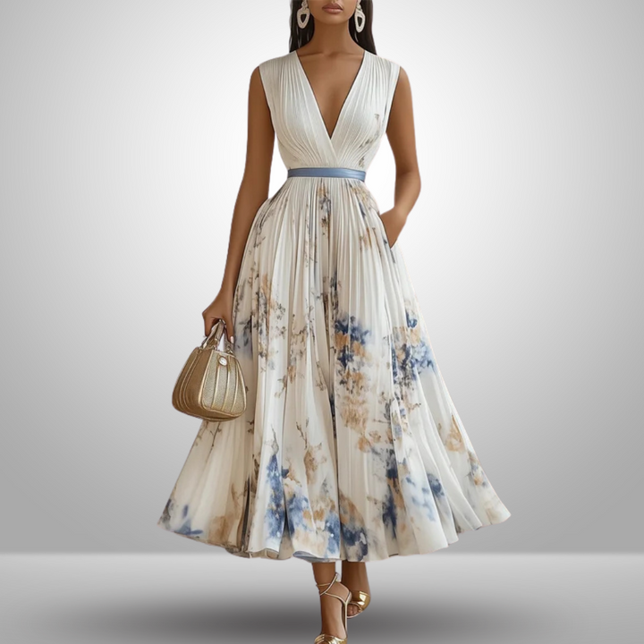 Elegant Lightweight Women's Sleeveless Summer Maxi Dress