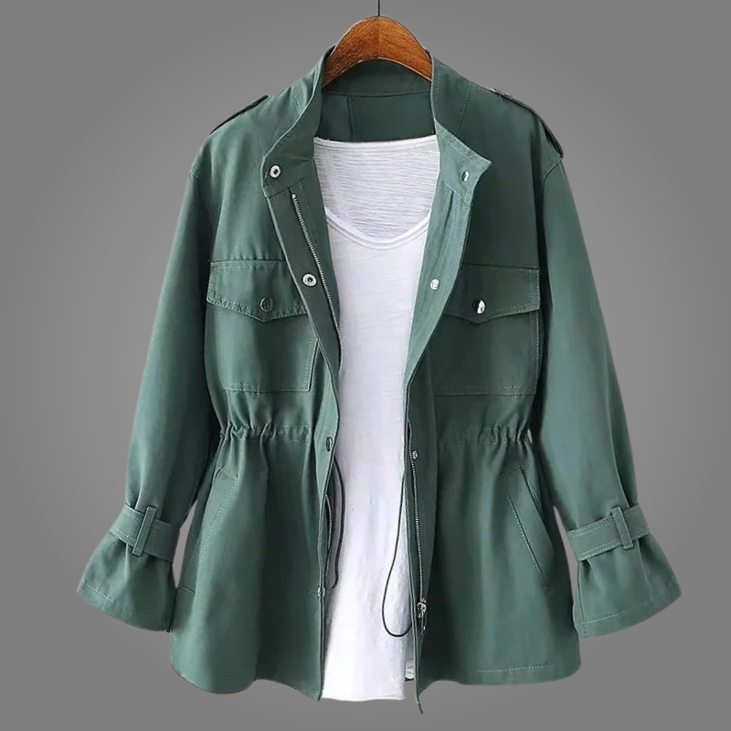 Stylish Utility Women's Overcoat