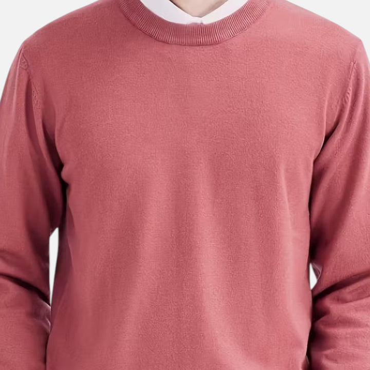 Classic Warm Men's Crew Neck Sweater
