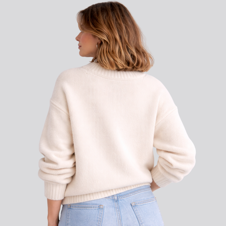 Soft Oversized Women's Merino Wool Sweater