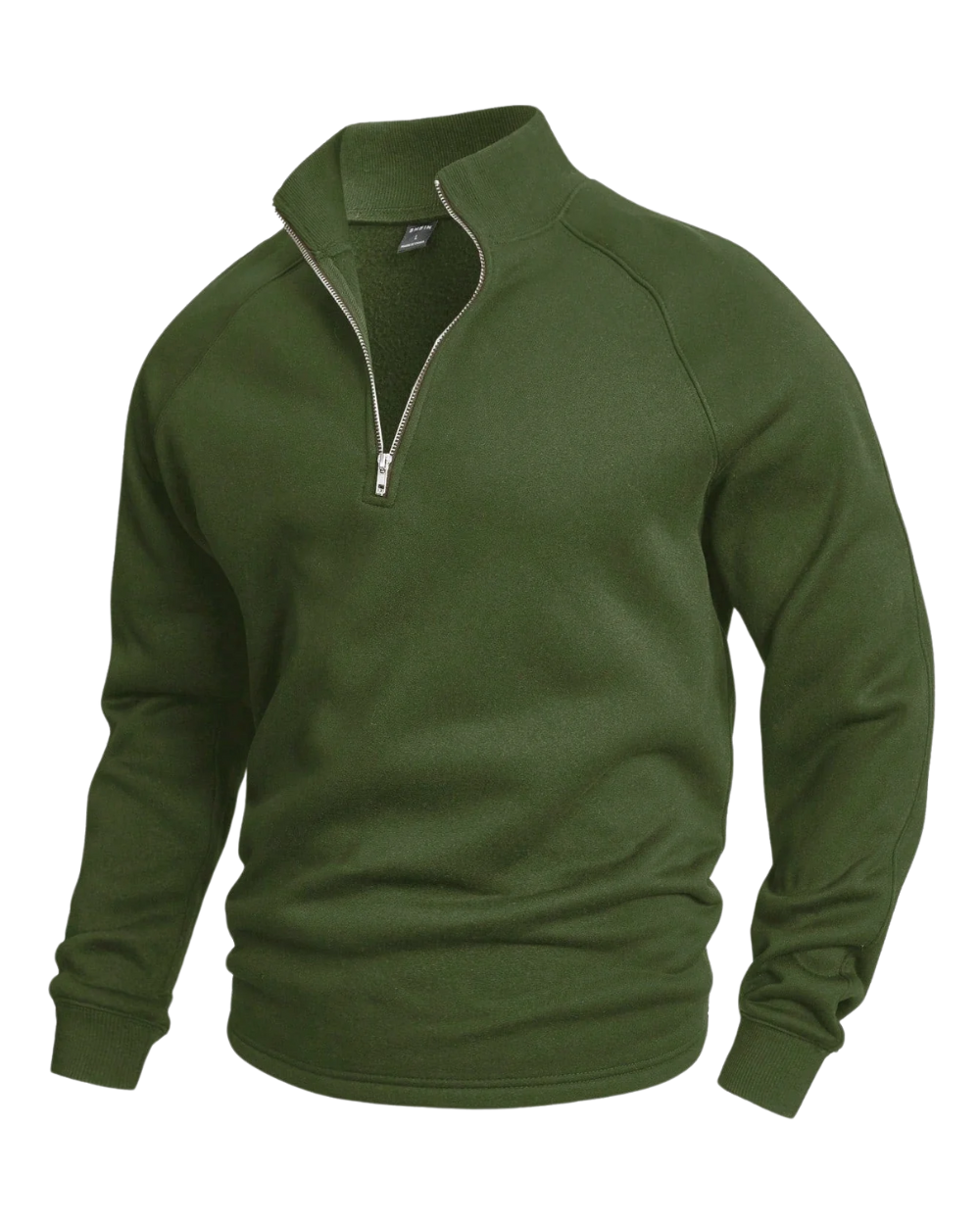 Premium Men's Half-Zip Pullover with Modern Fit