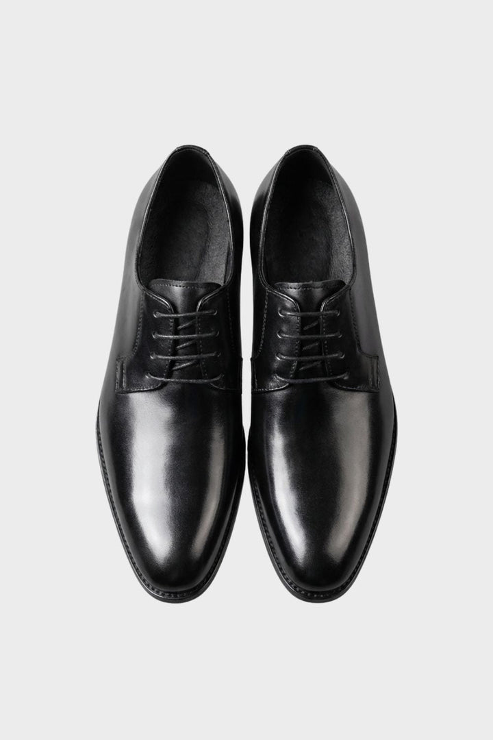 Elegant Men's Leather Lace-Up Dress Shoes