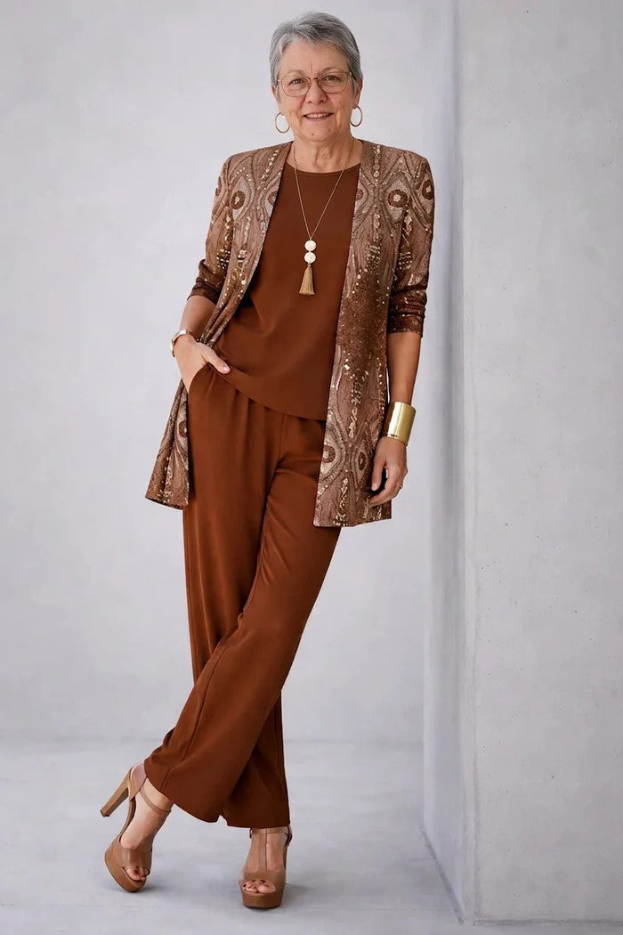 Elegant Lightweight Women's 3-Piece Set