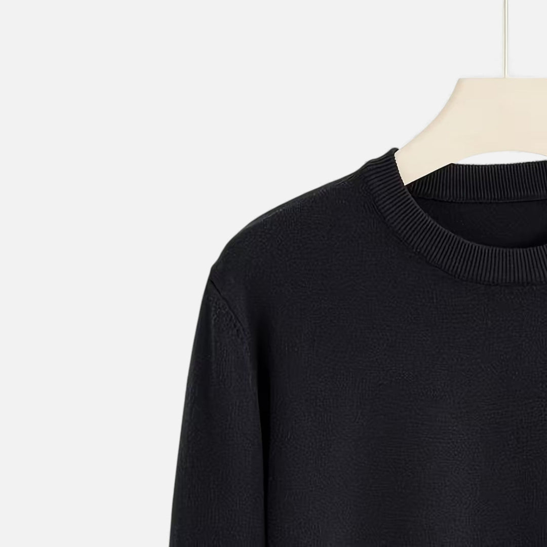 Classic Warm Men's Crew Neck Sweater