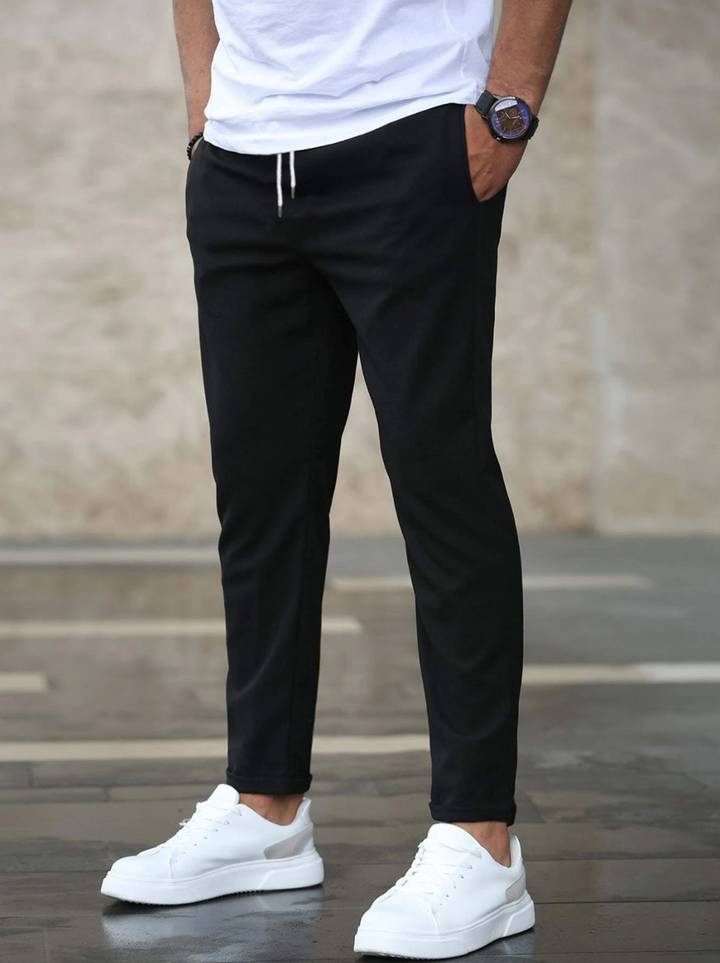 Men's Slim-Fit Stretch Casual Pants