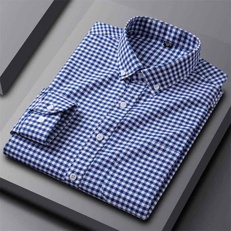Classic Premium Men Oxford Button-Up Shirt