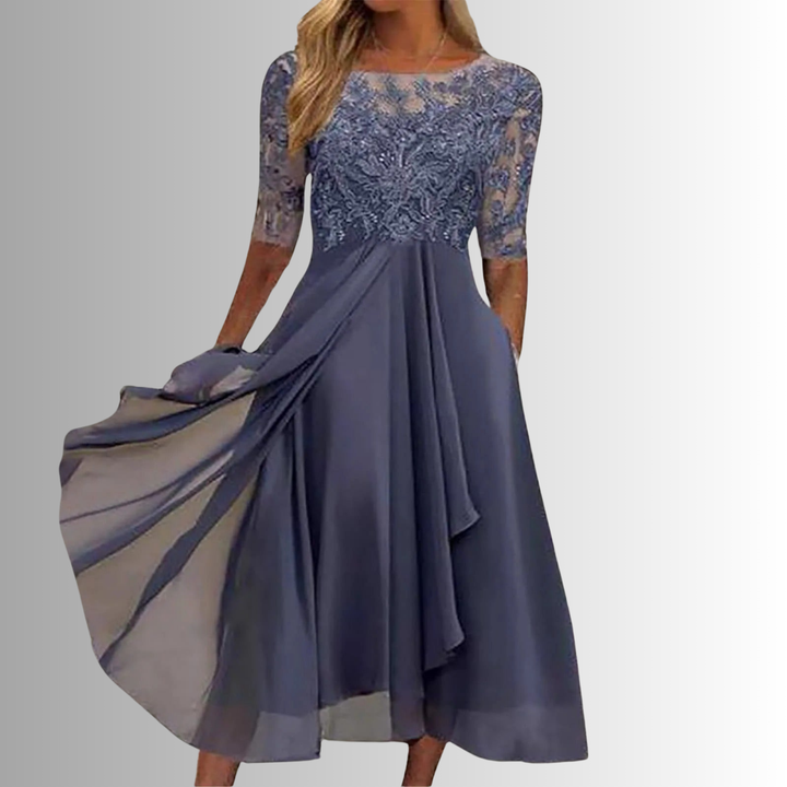 Elegant Lace Women's Dress