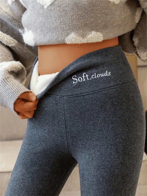 Women's Winter Pants with Warm Fleece Lining - Weatherproof and Stretch