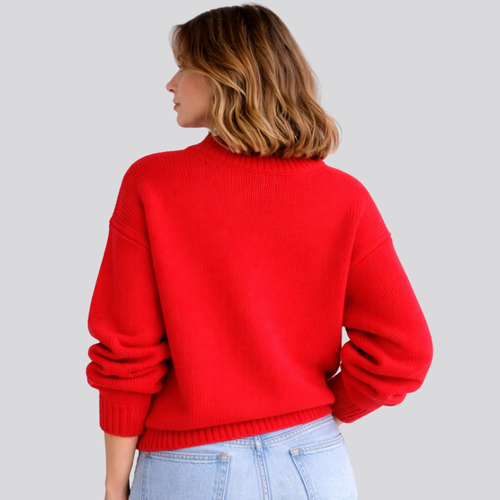 Soft Oversized Women's Merino Wool Sweater