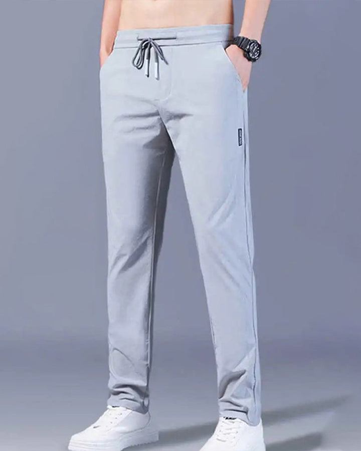 Men's Casual Pants - Quick-Dry Stretch Fabric for Sports and Everyday Wear