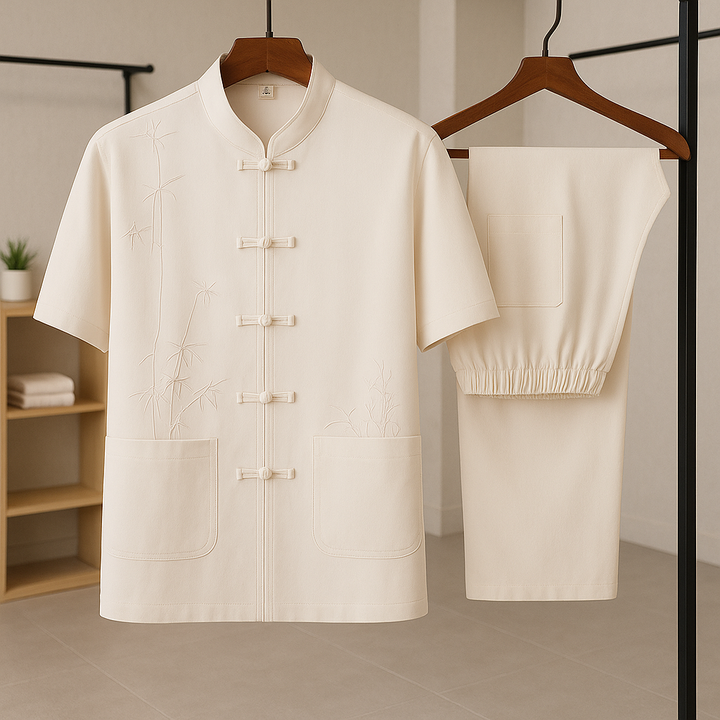 Elegant Men's Silk Set