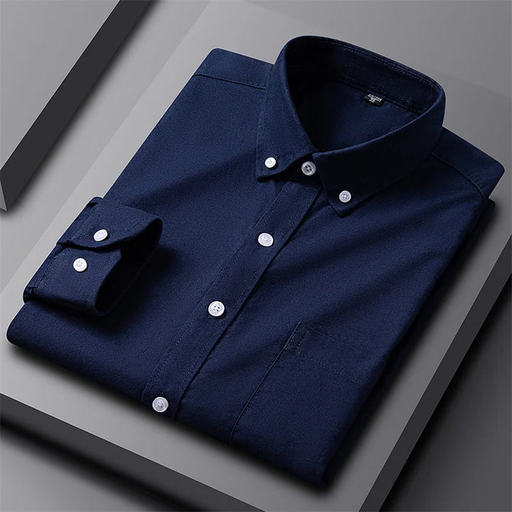 Classic Premium Men Oxford Button-Up Shirt