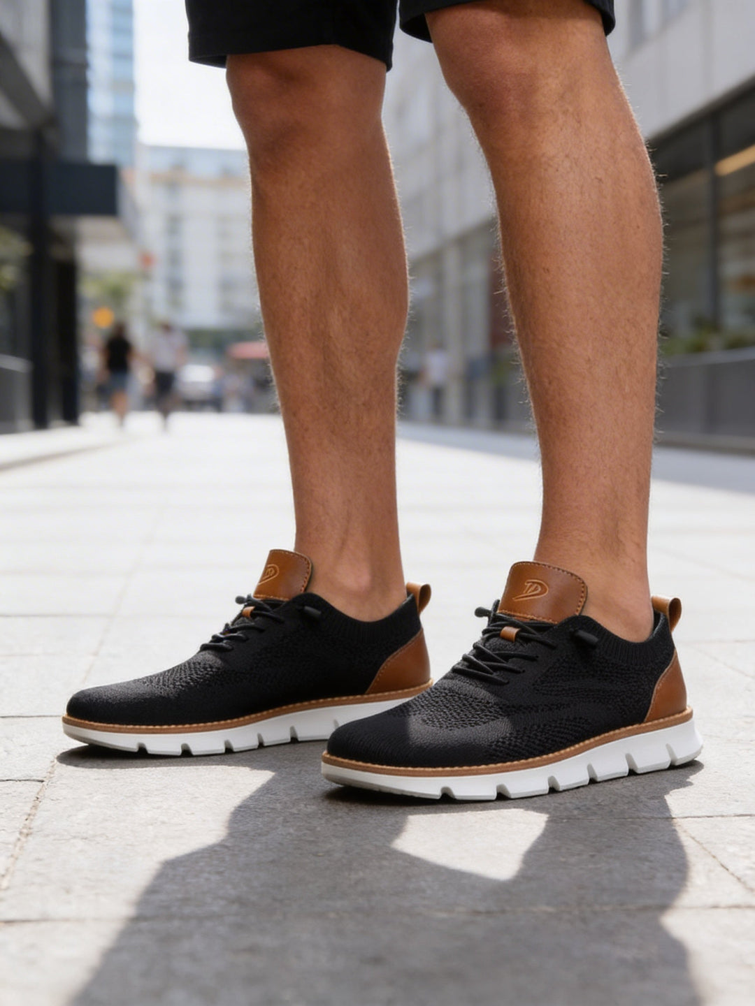 Lightweight Breathable Men's Knit Sneakers
