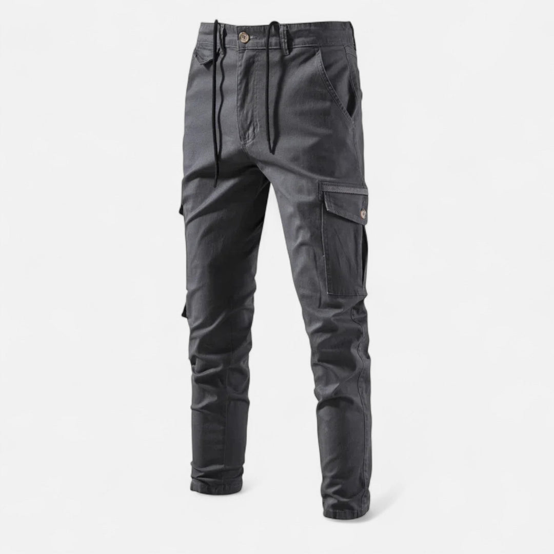 Premium Cotton Cargo Pants for Men - Heritage Fit