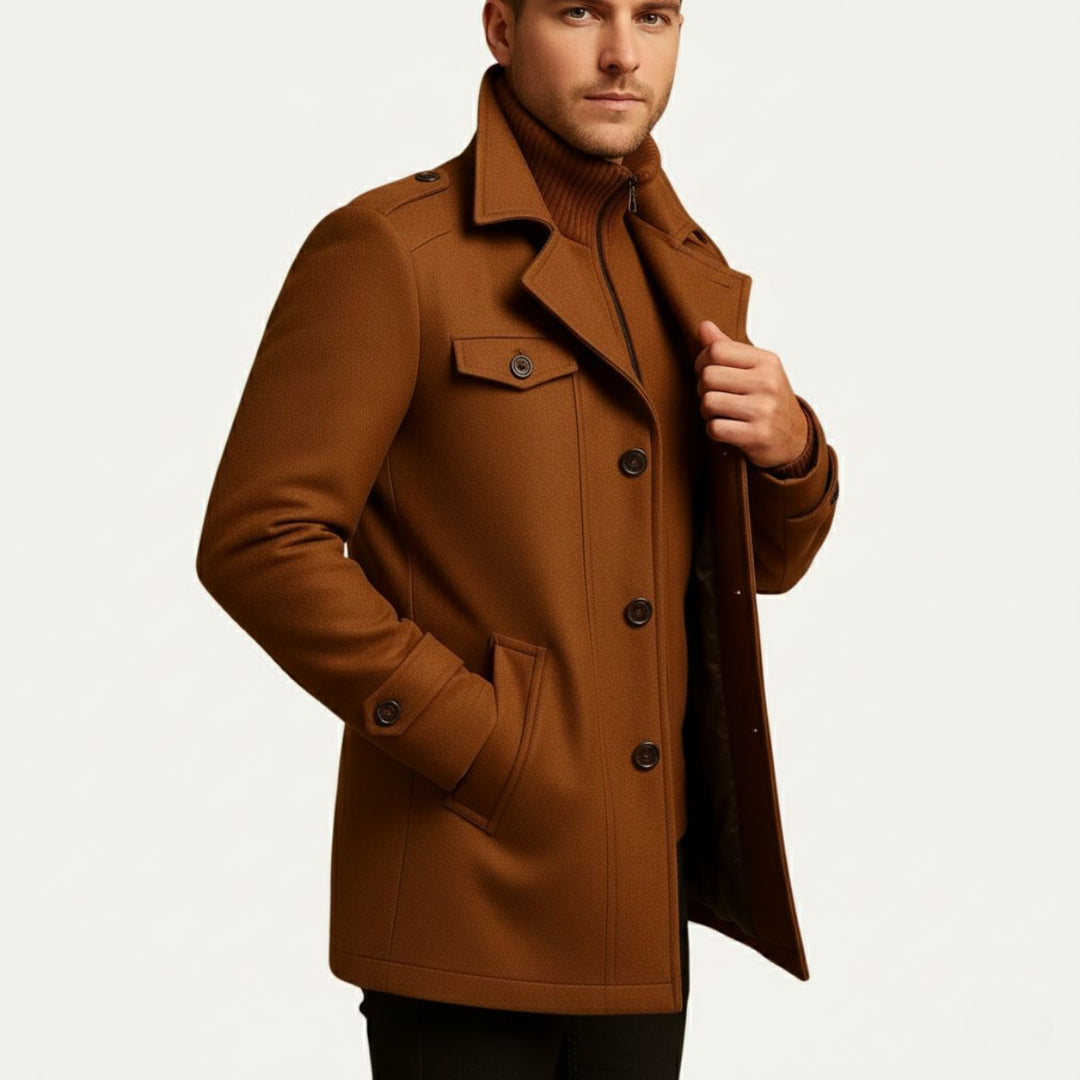 Elegant Warm Men's Winter Coat