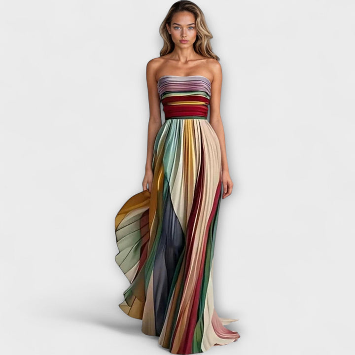 Elegant Women's Maxi Dress in Premium Fabric - Breathable and Handcrafted