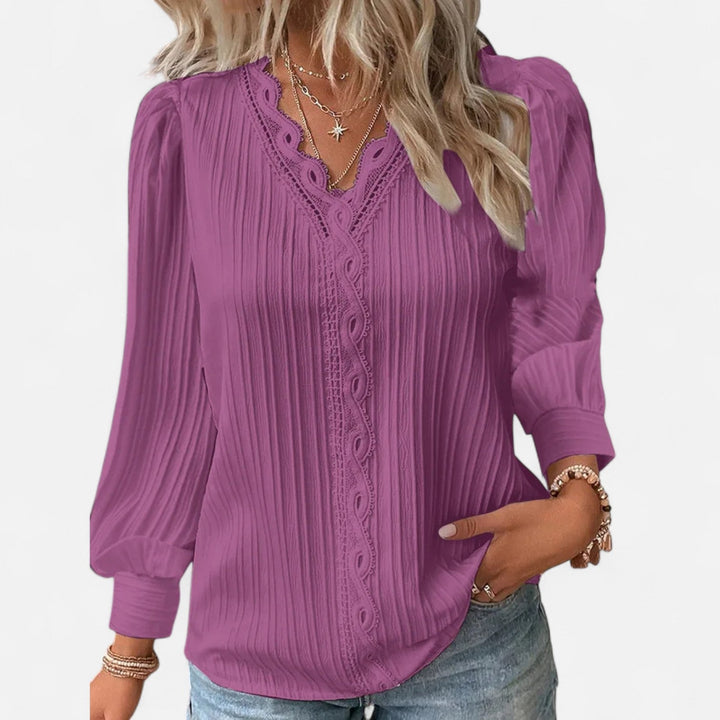 Elegant Chic Blouse for Women – Tailored Silhouette, Effortless Elegance