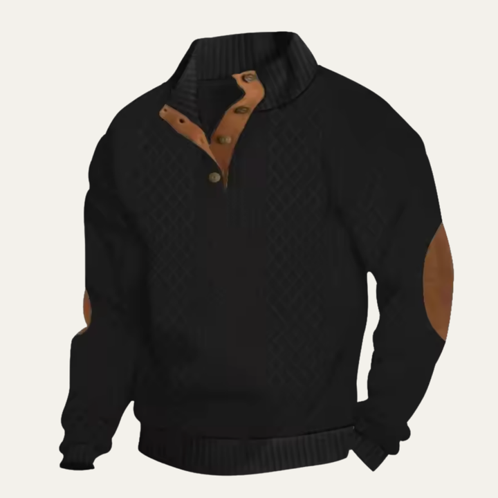 Vintage Cable-Knit Men's Sweater
