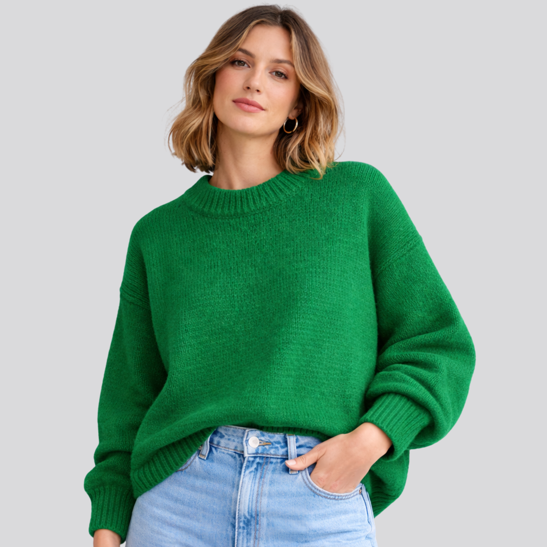 Soft Oversized Women's Merino Wool Sweater