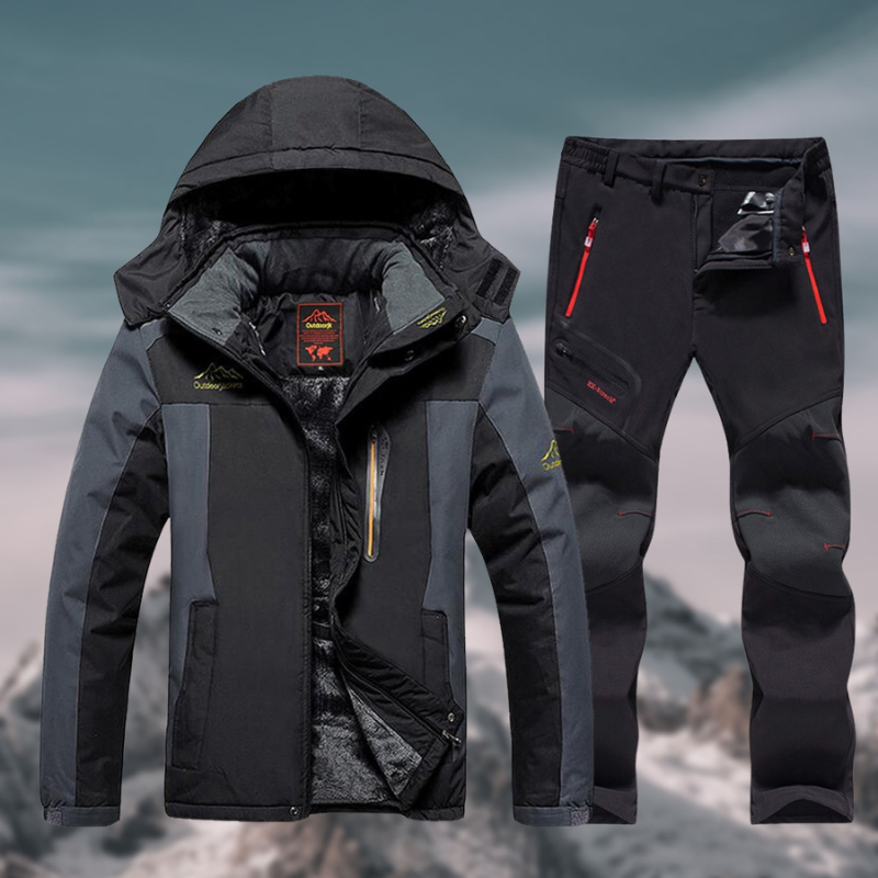 Waterproof and Windproof Warm Men's Winter Set