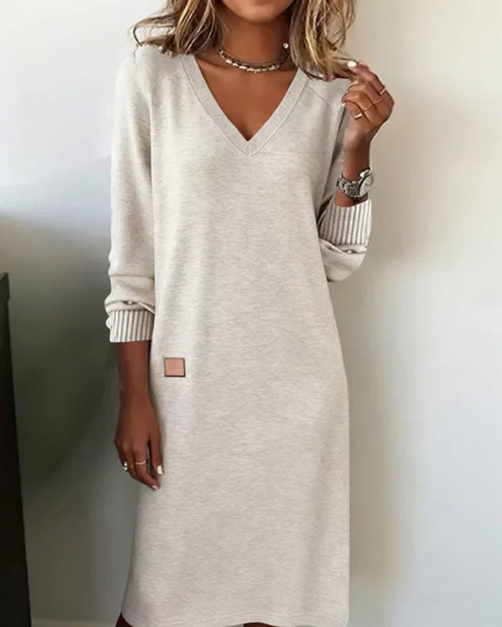 Cozy Comfortable Women's Midi Dress